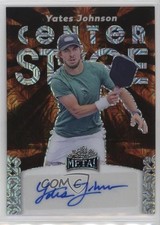 2024 Leaf Metal Pickleball Center Stage Fire Mojo 2/3 Yates Johnson Auto 1i9