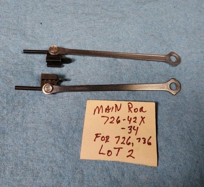 Lionel Postwar  Mainrods For 726, 726rr and 736 Part # 726- 42, 34 Set(2)R/L