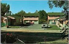 SHELBY, Montana Postcard "WILLIAMS COURT AAA" Motel / Street View - 1971 Cancel