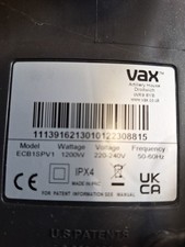 Vax ECB1SPV1 Platinum Power Max Upright Carpet Cleaner