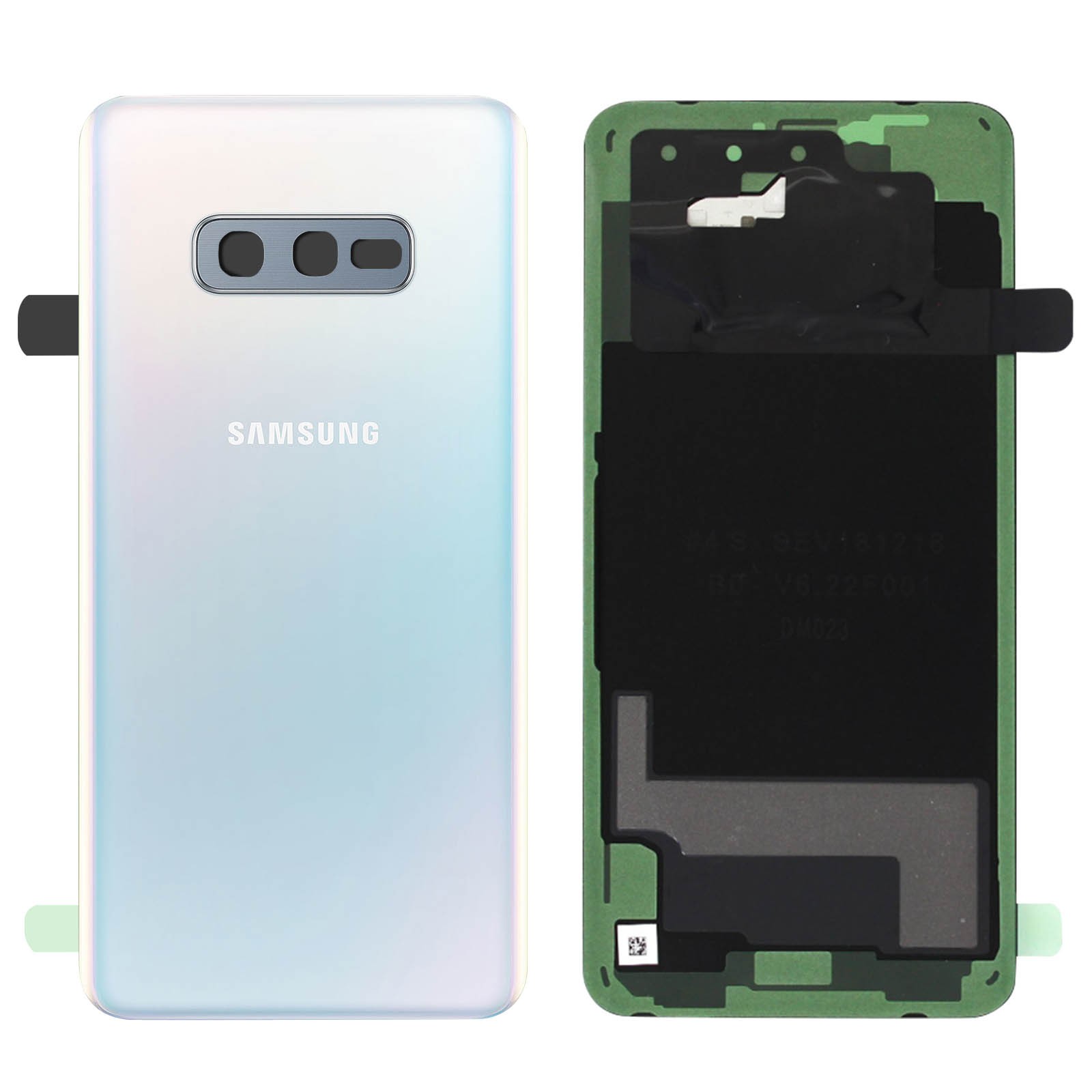 Samsung Cache Batterie Galaxy S10e Blanc | Coque Arrière de Rechange G970F