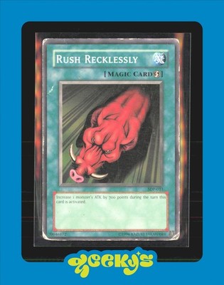 Rush Recklessly SDP-033 Starter Deck: Pegasus Unlimited - Yugioh Card $2MIN ORDE
