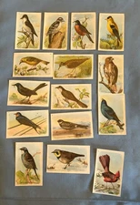 Charming Arm & Hammer Cow Brand Trading Cards 5th Series Useful Birds #1 thru 15