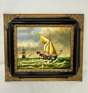 Sailing Ship Seascape Painting