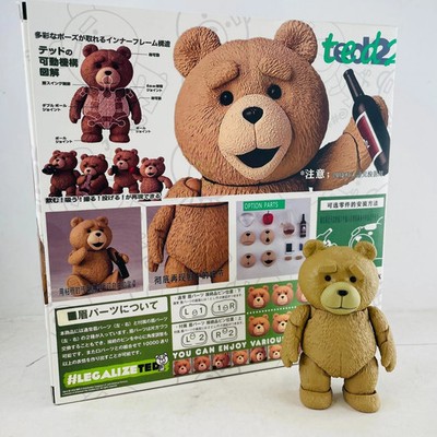 TED 2 Movie Teddy Bear 3.5'' Boxed Movable Action Figure Toy Collectors Model