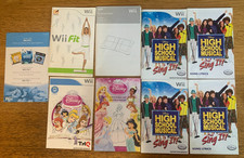 Wii Instruction Manuals Lot