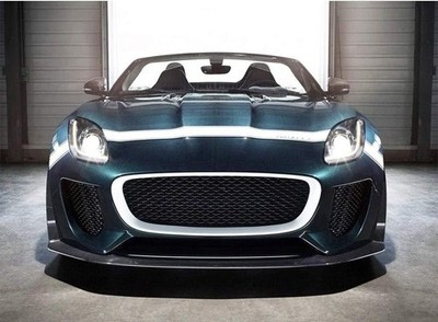 2018-2020 Jaguar F-Type X152 Carbon Fiber Front Lip Splitter