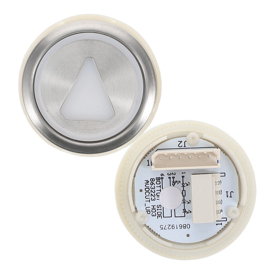 Stainless Steel Elevator Warning Bell Button Elevator Spare Part | eBay ...