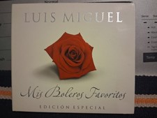 Mis Boleros Favoritos - Luis Miguel CD DVD MUY BUENA CONDICION