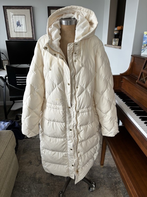 Talbots Women’s Plus Size 3x Long Puffer Coat