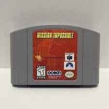 Mission: Impossible, Nintendo 64 N64, 1997. Authentic, Nice Label!