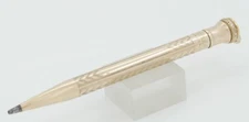 Wahl Eversharp Gold Filled Dart Pattern 1.1mm Ringtop Pencil - c. 1925