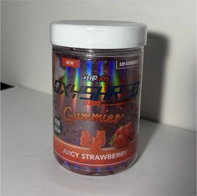 EHP Labs OxyShred Weight Management Gummies 120ct Juicy Strawberry