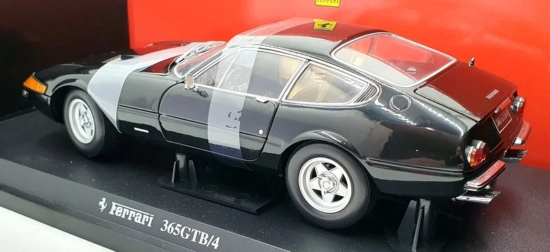 Kyosho 1/18 scale Diecast 08162K - Ferrari 365GTB/4 Daytona 1971 - Black - Image 2 of 4