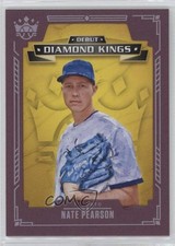 2021 Panini Diamond Kings Debut Plum Framed Nate Pearson #DDK-TO 0t2