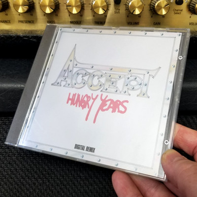 ACCEPT Hungry Years CD 1987 Digital Remix Classic Heavy Metal EU Import RARE