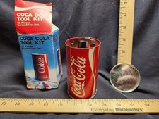 Ancienne trousse à outils tournevis Coca Cola neuve dans sa boîte