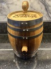 Wooden Whiskey, Barrel Maker’s Mark Wooden Whiskey Barrel 9.5”Lx6.5”W — photo 3