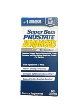 Super Beta Prostate Advanced 60 Caplets Exp 04/2027