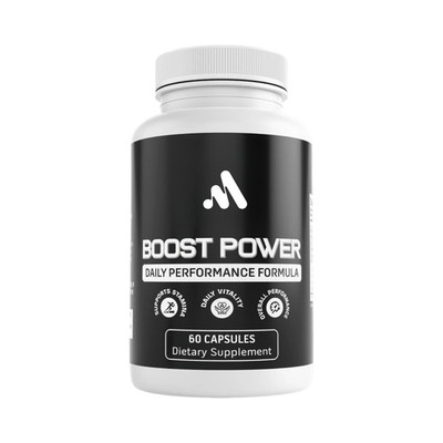 Boost Power Capsules - Boost Power Mens Performance Support - 60 Caps