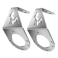 Watermelon Lights Bracket, 304 Stainless Steel Angled Mirror Turn Signal L