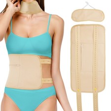 Kit d'huile de ricin réutilisable en flanelle de coton bio pour le foie
