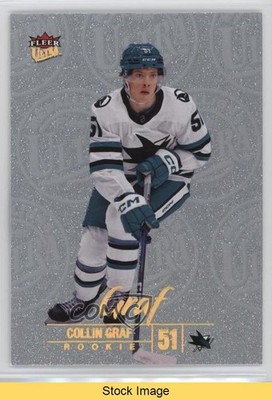 2024-25 Upper Deck Fleer Ultra Medallions Collin Graf #M-36 READ 1ta3