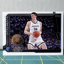 2025-26 Topps Zach Edey #186 Memphis Grizzlies