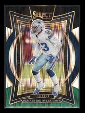 2024 Panini Select #48 Demarvion Overshown Black & Green Prizm Shock