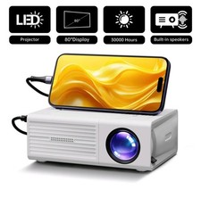 Portable Mini LED Projector 1080P Home Theater Projector