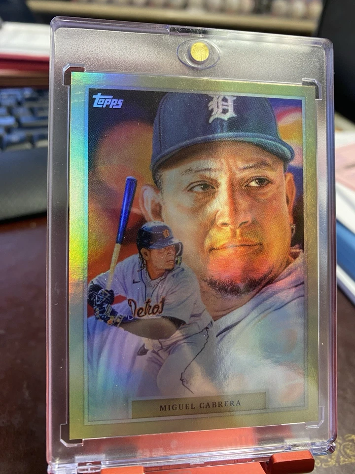 2023 Topps Game within the Game #7 Miguel Cabrera Parallel 1/1 Gold Foil! - Image 4 of 4