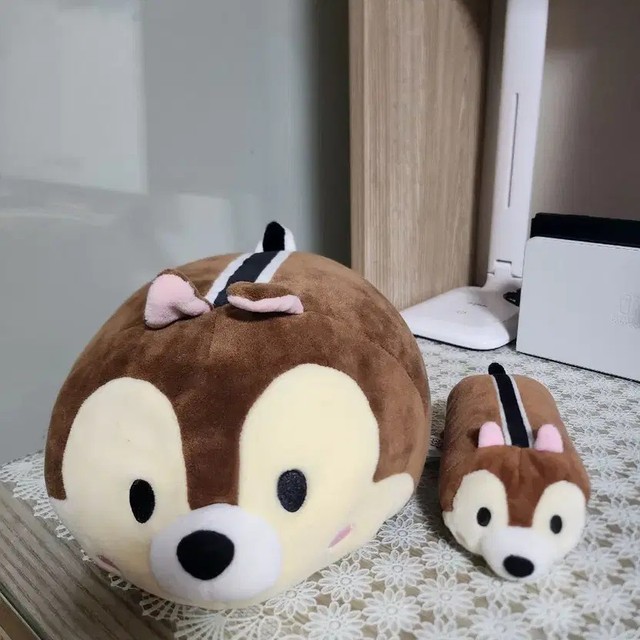 Disney Sumsum Chip & Dale Plush & Wrist Cushion Bundle