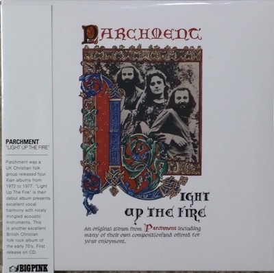 Parchment-Light Up the Fire UK folk psych mini lp cd