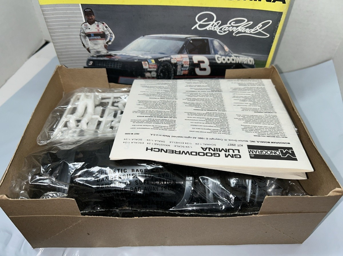 モノグラム 1/24 #3 goodwrench ルミナ ナスカー 完成品 Built & Painted Monogram 1/24 Nascar #3 Goodwrench Lumina | eBay