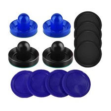 Air Hockey Paddles Pushers Pucks Set Replacement Accessories for Game Tables