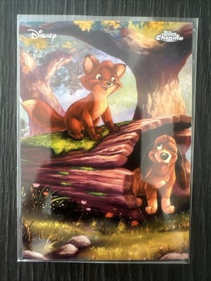 2026 Topps Chrome Disney - Art Of Disney SSP - Fox And The Hound (45 Years)