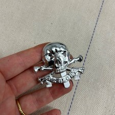 QRL BADGE - Queens Royal Lancers , Hat Dress  Badges Slider , British Army NEW