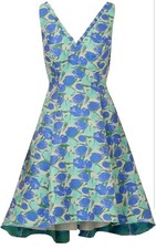 Adrianna Papell Womens Jacquard Dress Size 20W $199