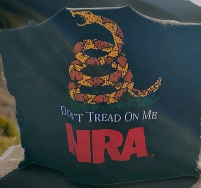 National Rifle Association NRA Don t Tread On Me Knit Throw Blanket Tapestry USA
