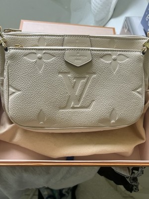 Beige Empriente Louis Vuitton Multi Pochette