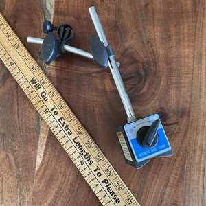 Magnetic Base Dial Indicator Holder Stand Machinist Gauge Arm Heavy Duty