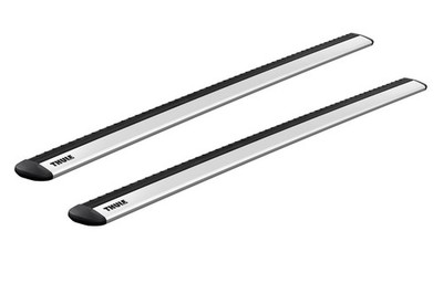 Thule WingBar Evo Tragrohre Traversen 2 Stück Alu silber mit T-Nut 118cm 711200