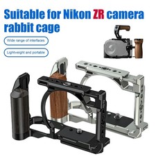 Camera Cage Kit with Wooden Grip For Nikon ZR...