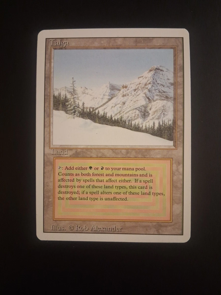 Taiga (Magic: The Gathering) Magic: The Gathering Revised Edition