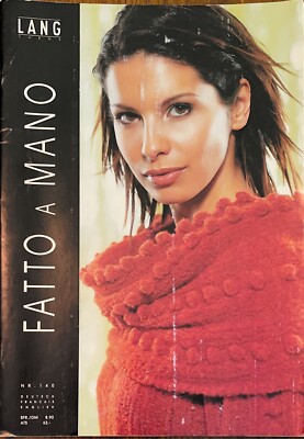 Lang Yarns Knitting Pattern Book - Fatto a Mano nr 140 - 33 designs men women