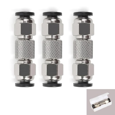 3PCS PTFE Tube Pneumatic Connector for Bambu Lab 3D Printer X1 X1C X1E P1P P1...