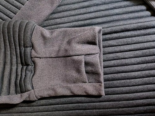 Brooks Fly-By Damen-Laufpullover mit halber Reißverschluss marineblau extra groß XL Daumenloch - Bild 4 von 13