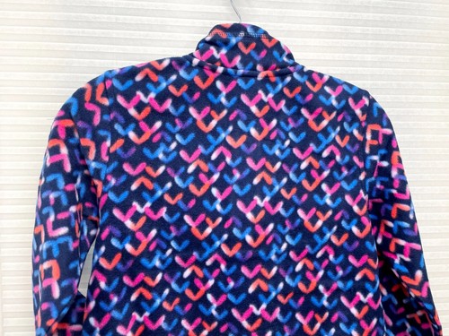 Eddie Bauer Youth 1/4 Zip Fleece Sweater | White or Dark Blue | New - Picture 25 of 31