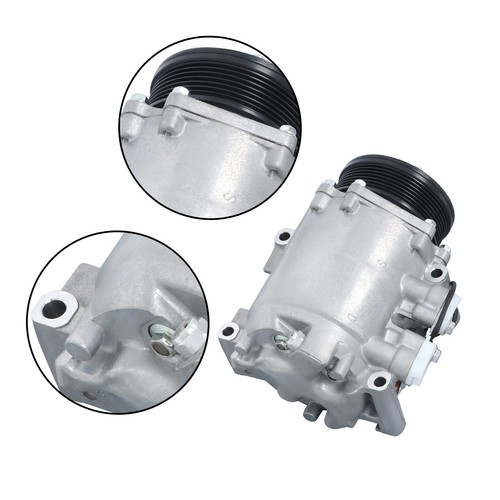 Fit For 2002-2006 Acura RSX 2002-2005 Honda Civic 2.0L A/C Compressor CO10726AC - Imagen 6 de 10