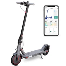 LADPED FOLDING ADULT ELECTRIC SCOOTER 350W 10.5AH RANGE 30KM APP URBAN COMMUTER~
